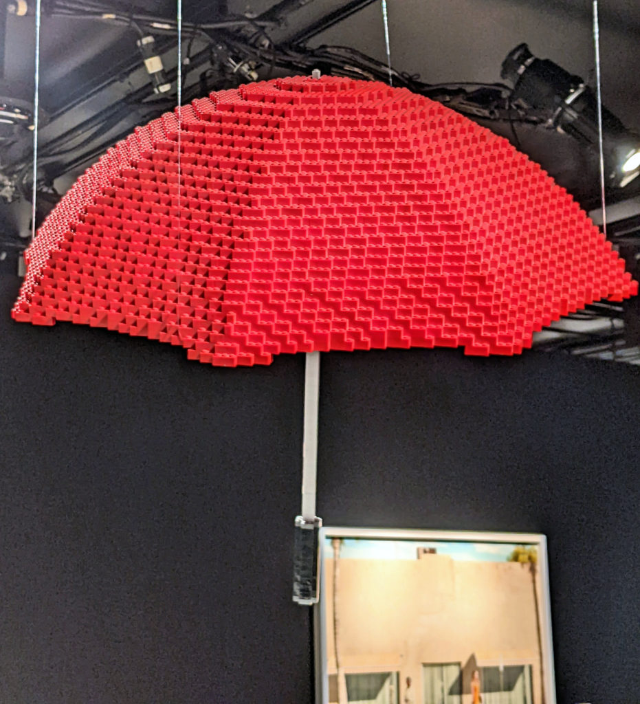 Red umbrella